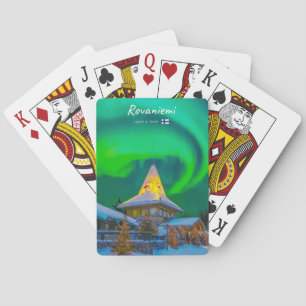 Baraja De Cartas Rovaniemi, Finlandia - Aurora Mágica