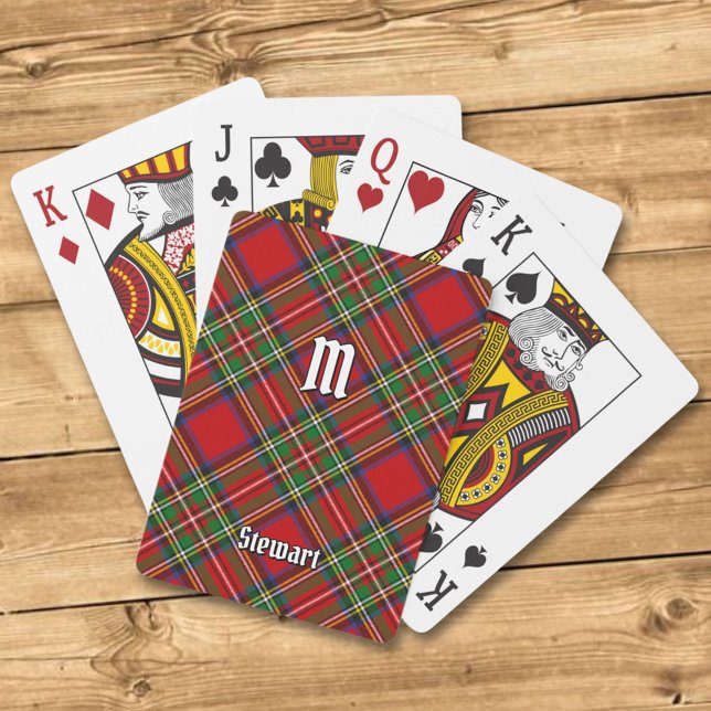 Baraja De Cartas Royal Stewart Tartán (Subido por el creador)