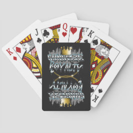 Baraja De Cartas Royalty de concreto - Diseño de ropa de calle urba