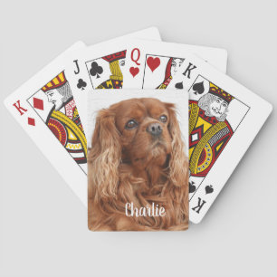 Baraja De Cartas Ruby Cavalier King Charles Spaniel Dog