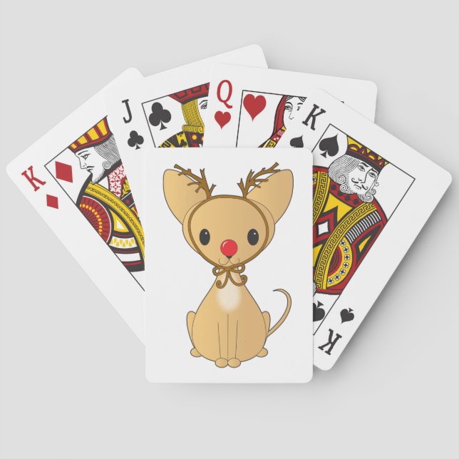 Baraja De Cartas Rudolf Chihuahua (Reverso)