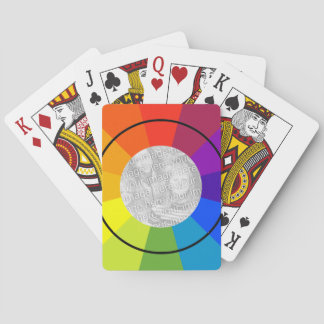 Baraja De Cartas rueda de color