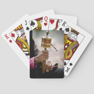 Baraja De Cartas Rueda de oración, Ladakh, Cachemira