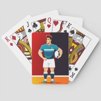 Baraja De Cartas Rugby Player - Playing Cards