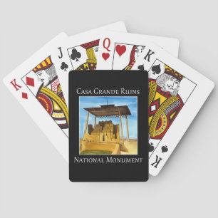 Baraja De Cartas Ruinas Casa Grande, Monumento Nacional en Arizona