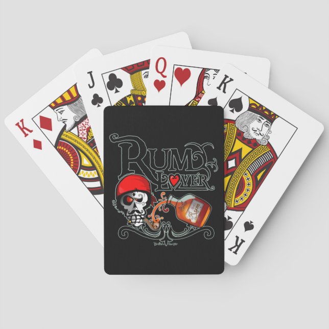 Baraja De Cartas Rum lover (Reverso)