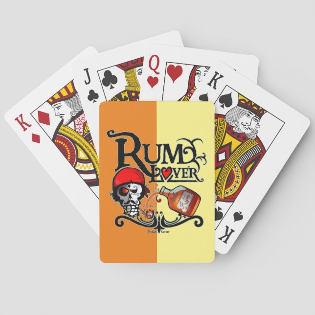 Baraja De Cartas Rum lover (Reverso)