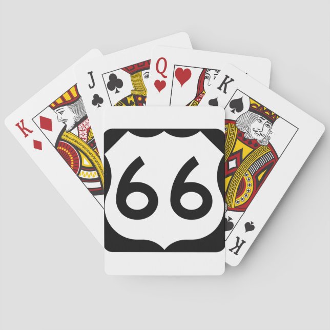 Baraja De Cartas Ruta 66 (Reverso)