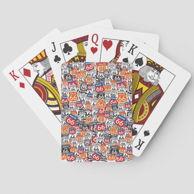 Baraja De Cartas Ruta 66 (Reverso)