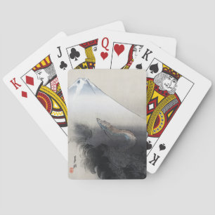 Baraja De Cartas Ryu Shoten: Dragón ascendente sobre Fuji, Japón