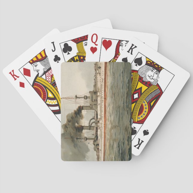 Baraja De Cartas S.M. Grosse Kreuzer 'Furst Bismarck' (H.M. Gran C (Reverso)