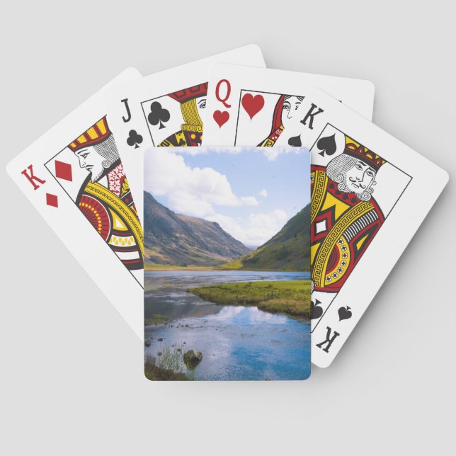 Baraja De Cartas sabiduría de la naturaleza, montaña (Reverso)