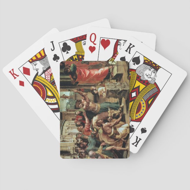 Baraja De Cartas Sacrificio en Lystra (personalizado de la Sistine  (Reverso)