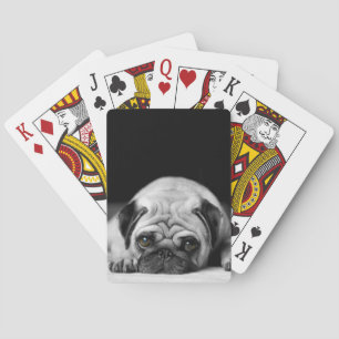 Baraja De Cartas Sad Pug