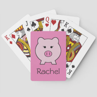 Baraja De Cartas Sadie el cerdo rosado ~ Cute Girly Kawaii