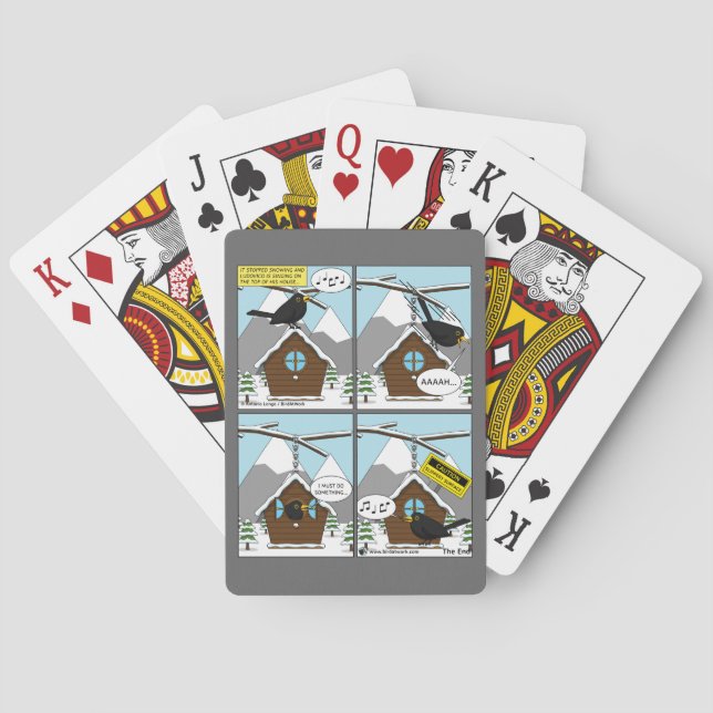 Baraja De Cartas Safety First Comic (Reverso)