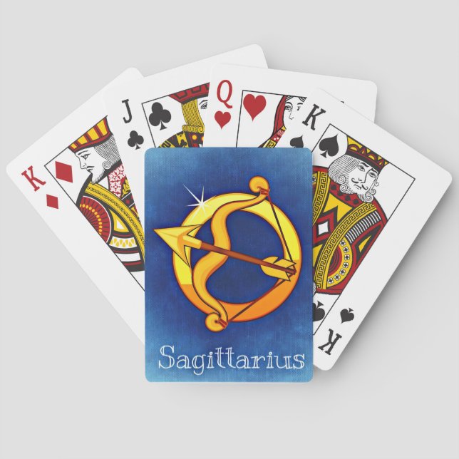 Baraja De Cartas Sagitario (Reverso)