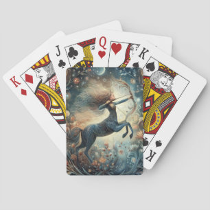 Baraja De Cartas Sagitario Zodíaco Astrología Cumpleaños Místico