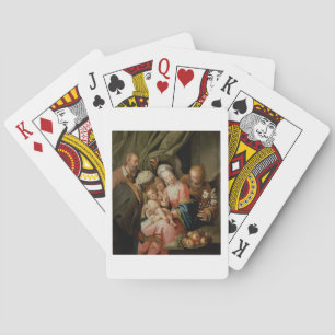 Baraja De Cartas Sagrada Familia con Santa Ana