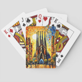 Baraja De Cartas Sagrada iluminada por el sol