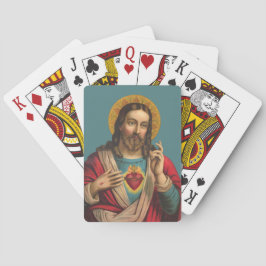 Baraja De Cartas Sagrado Corazón de Jesús
