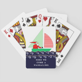 Baraja De Cartas Sailing Christmas Holiday