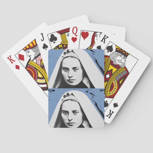 BARAJA DE CARTAS SAINT BERNADETTE SOUBIROUS (Reverso)