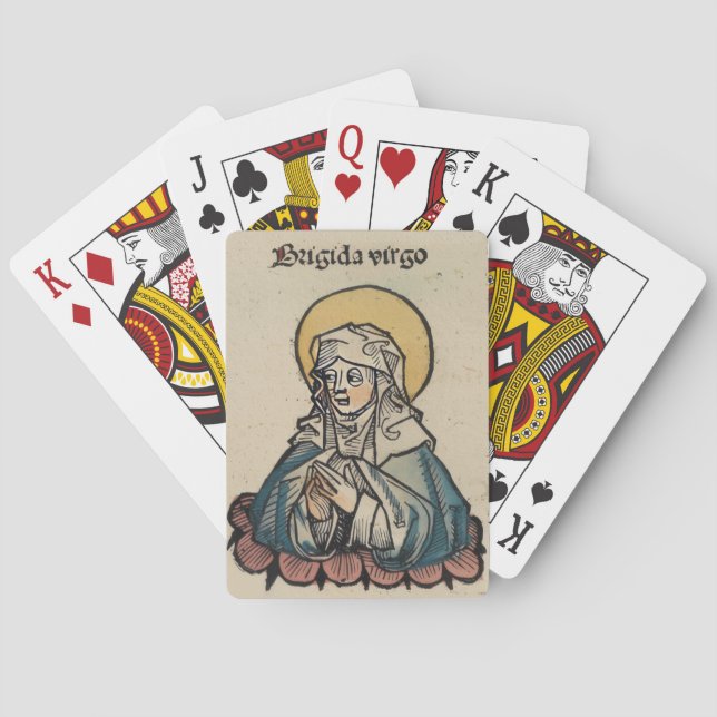 Baraja De Cartas Saint Brigid (Reverso)