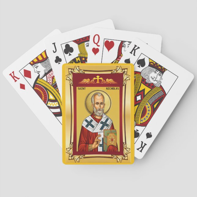 Baraja De Cartas Saint Nicholas (Reverso)
