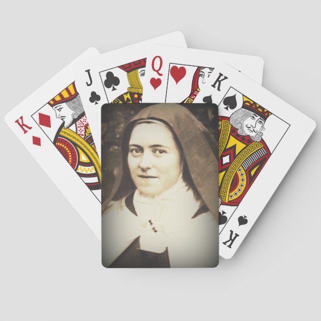 BARAJA DE CARTAS SAINT THERESE DE LISIEUX (Reverso)