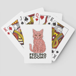 Baraja De Cartas Sakura Flores de gato Sensación de prosperidad