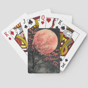 Baraja De Cartas Sakura Luna de Sangre Tinta al Agua (2)