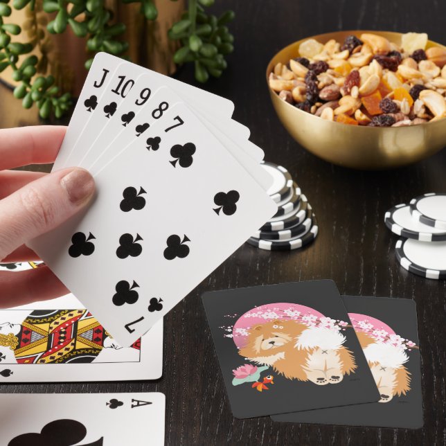 Baraja De Cartas SAKURA - Tarjetas de juego de chow (In Situ)