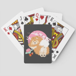 Baraja De Cartas SAKURA - Tarjetas de juego de chow