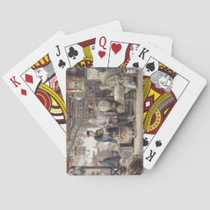 Baraja De Cartas Sala de exposición de un comerciante de la