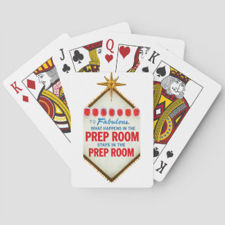 Baraja De Cartas Sala de preparación de Vegas Tarjetas de póquer di