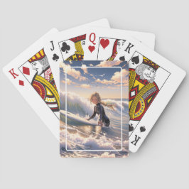 Baraja De Cartas Salir a coger una ola