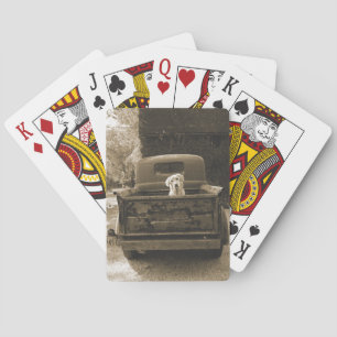 Baraja De Cartas Salir de Dodge - Fotografía de perro