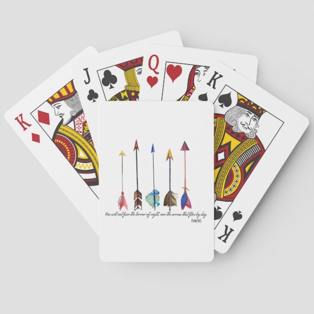 Baraja De Cartas Salmo 91 Arrow (Reverso)