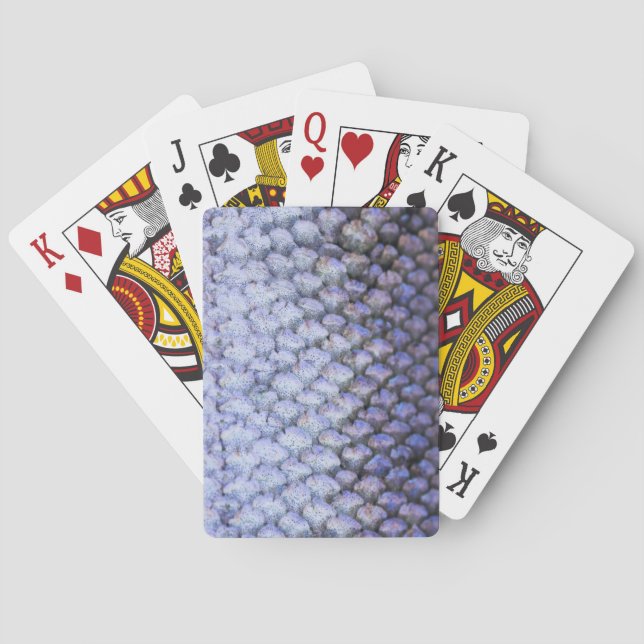 Baraja De Cartas Salmón Brillante (Reverso)