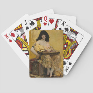 Baraja De Cartas Salomé (retrato femenino) (de Henri Regnault)