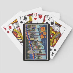 Baraja De Cartas Saludos desde California