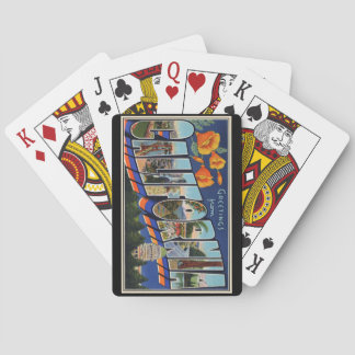 Baraja De Cartas Saludos desde California