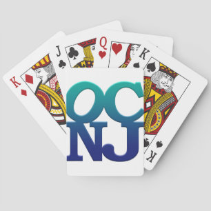 Baraja De Cartas Saludos desde Ocean City