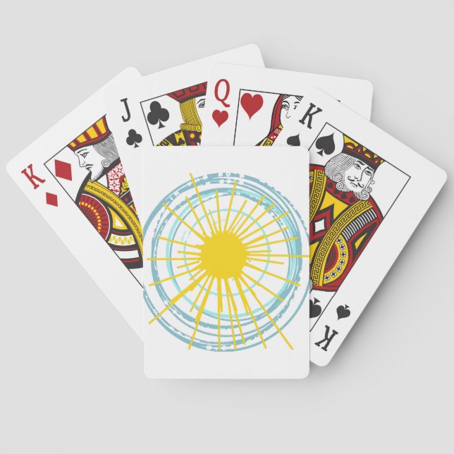 Baraja De Cartas Salvaje y libre eres mi sol (Reverso)