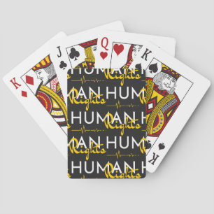 Baraja De Cartas Salvamento de los derechos humanos