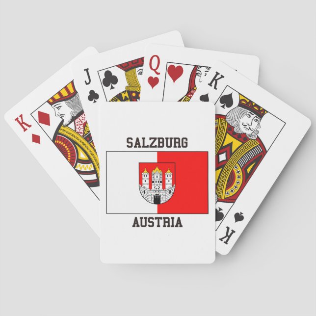 Baraja De Cartas Salzburg Austria (Reverso)