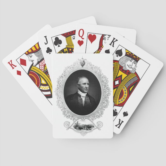 Baraja De Cartas Sam Houston (Reverso)