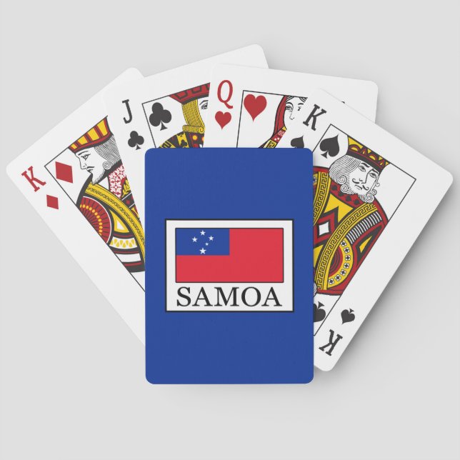 Baraja De Cartas Samoa (Reverso)