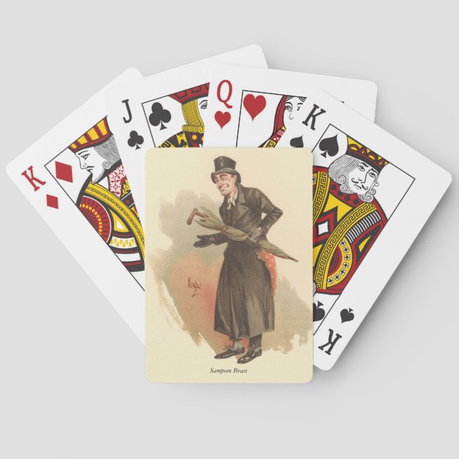 Baraja De Cartas Sampson Brass, Kyd, Dickens The Old Curiosity Shop (Reverso)